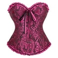 thumbnail image 1 of JFGHDG Corset Top Cute Corset with Straps Women Corset Renaissance Corset Waist Cincher Corset Waist Corset Watermelon Red 2xl, 1 of 4