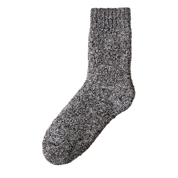 JFGHDG Crew Socks Heavy Cushion Durable Work Socks All-season Crew Socks Thick Warm Thermal Crew Socks Soft Stretch Low Cut Casual Socks Durable Odor Control Athletic Socks Coffee One Size