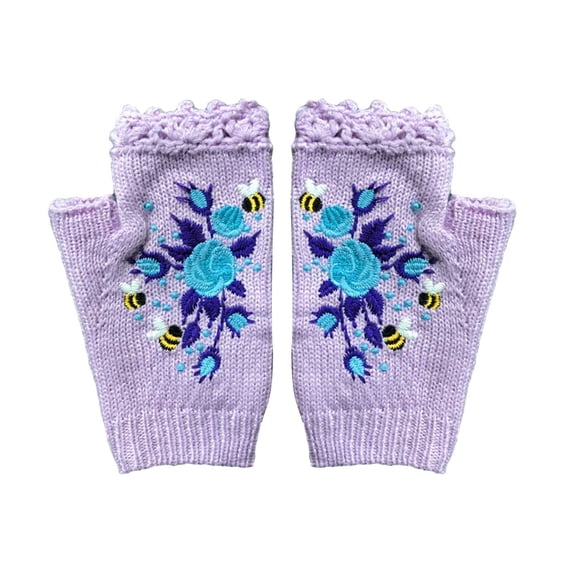 JFGHDG Fingerless Gloves for Men Warmers for Women and Men Fingerless Gloves for Flexible Use Half Finger Knitted Sleeves Fingerless Gloves for Casual Wear Short Wrist Length Gloves A A