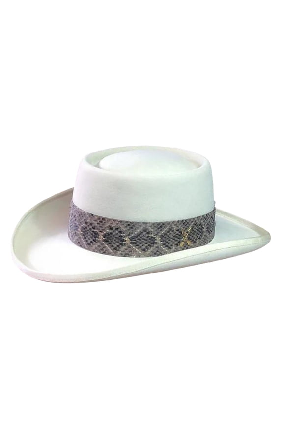 French Hat,Vintage Hat,Flapper Hat,Formal Hats for Women,Women Church Hats,Women And Men Unisex Hat Steam Punk Hat Top Hat Fashion Ribbon Decorative Hat White One Size