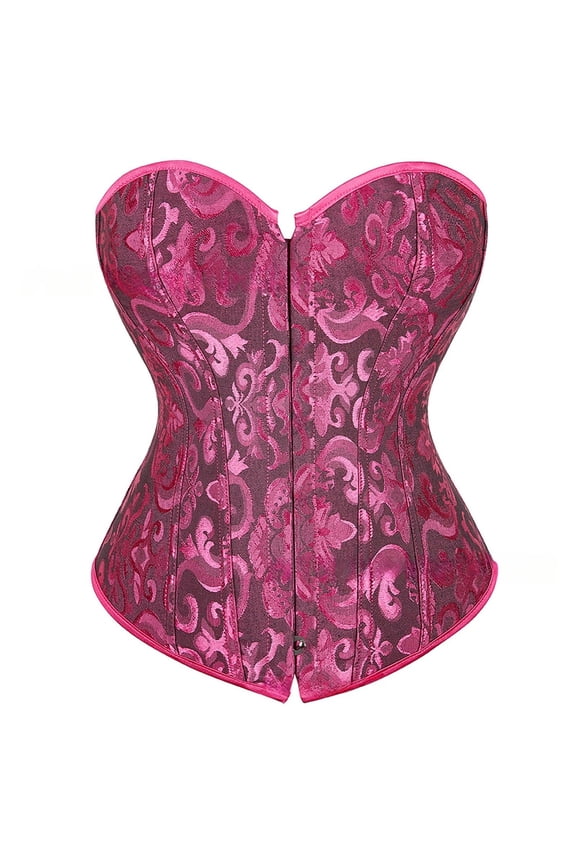 Gothic Corset Top Medieval Corset Shapewear with Bra Bustier Corset Western Corset Wedding Corset Shapewear Watermelon Red 6xl