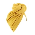 thumbnail image 1 of JFGHDG Head Scarf for Women's Hair,Non Slip Headbands for Women,Headband,Head Bands for Women's Hair,Boho Headbands for Women,Head Scarf Hat Hair Scarf Turban Head Wrap Turban Hats Yellow One Size, 1 of 4