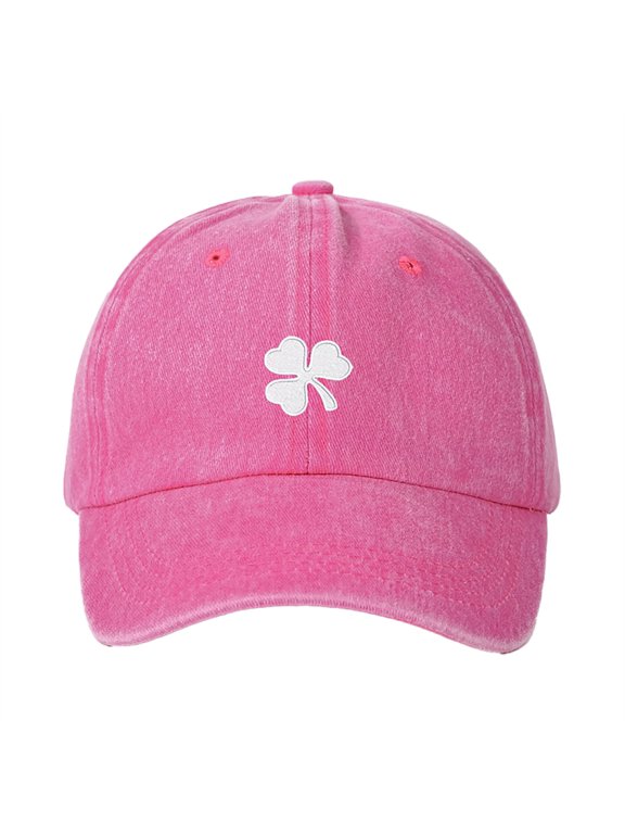 Men's Baseball Caps Snapback Hat Men and Women Dad Hats for Men Sun Hat Boat Hat Running Hat Visor Hat Plain Hat Trucker Hat Hiking Hat Lightweight Dad Hat Low Profile Hat Hot Pink One Size