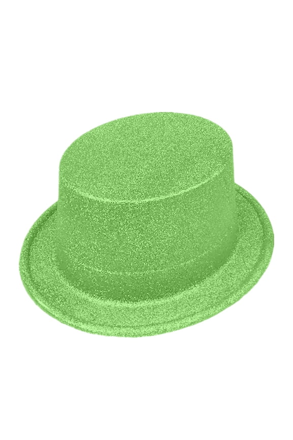 Mens Hats Fedora Flat Top Hat Uv Protection Tiny Top Hat Pork Pie Hat Sun Hat Jazz Hat Lincoln Hat Outdoor Hat Magician Top Hat Men and Women Top Hat Unisex Party Hat Green 2 One Size