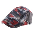 thumbnail image 1 of JFGHDG Mens Mesh Cap Flat Ivy Gatsby Newsboy Beret Driving Hat Adjustable Breathable Summer Hats Gray One Size, 1 of 3