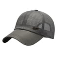 thumbnail image 1 of JFGHDG Mesh Baseball Cap for Men Women Summer Trucker Hat Solid Quick‑Drying Sports Running Hat B One Size, 1 of 3