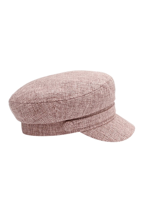 Newsboy Hats for Men Scally Cap Paperboy Visor Ivy Cap Short Bill Baseball Cap Driving Cap Painter's Hat Baseball Cap Gatsby Hats for Men Painter Cap Fall Winter Hunting Hats Pink One Size