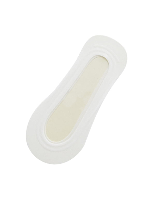 No Show Socks Womens Ultra Low Cut Liners Non Slip Invisible Hidden Socks for Flats White One Size