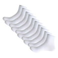 thumbnail image 1 of JFGHDG Pilates Socks Athletic Sports Ankle Socks Cushioned Ankle Socks Anklet Socks Slouch Boot Crew Socks Summer Soft Short Socks Running Socks for Men Mid-tube Women's Socks White One Size, 1 of 5