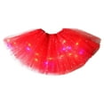 thumbnail image 1 of JFGHDG Running Tutu Christmas Tutu Renaissance Skirt Ruffle Skirt Tulle Skirt Short Tutu for Women Red Tutu Woman Red One Size, 1 of 4