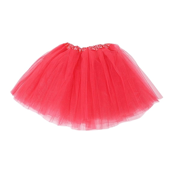 JFGHDG Running Tutus for Women Tutus for Women Running Tutu Holiday Tutu Plus Size Tutu Ruffle Skirt Red Tutu Woman Watermelon Red 1 a