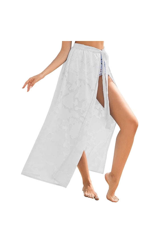 Sarong Beach Bikini Wrap Short Beach Skirt for Women Sarong Coverups for Women Short Sarongs for Women Sarong Pareo Wraps for Women Sarong Wraps for WomenWhite M