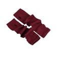 thumbnail image 1 of JFGHDG Satin Gloves Women,Typing Gloves,Elbow Gloves,Goth Gloves,Arm Warmers,Gloves Long Unisex Hand Fashion Knitted Mitten Arm Fingerless Wrist Gloves Wine One Size, 1 of 3
