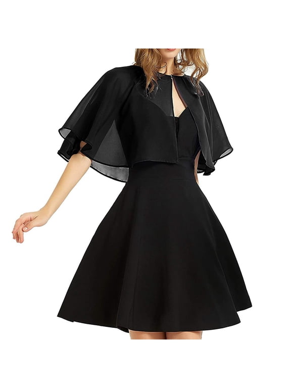 Scarf for Women Shade Scarves for Women Shrug Shawl Elegant Shawl Wraps Poncho Shawls Solid Color Shawls Fashion Scarves Thin Scarf Fringe Cape Shawl Wraps for Women Mesh Sheer Black One Size