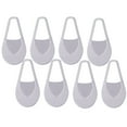 thumbnail image 1 of JFGHDG No Show Socks Womens,Socks for Women,Low Cut Socks Women,Thin Socks,Flat Socks,4 Pairs Women's Ballerina Socks Solid Non Slip Socks Lace Splice Socks Boat Socks Gray One Size, 1 of 4