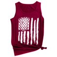 thumbnail image 1 of JFGHDG Tank Tops 4th Of July Patriotic Tank Tops Patriotic Print Tank Tops Patriotic Graphic Tee Outfits Patriotic Tank Tops For 4th Of July Vest Tops Red L, 1 of 4