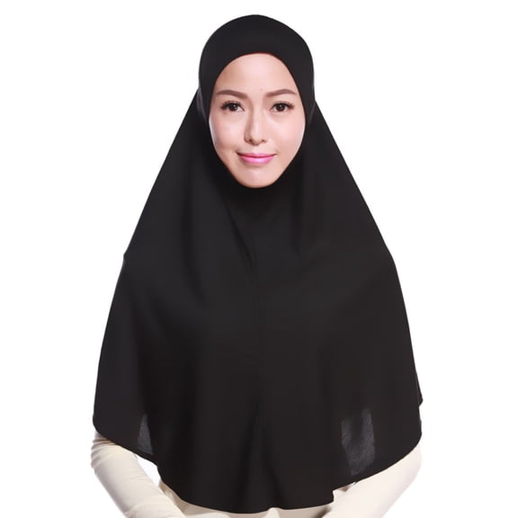 JFGHDG Turban for Women Sweatband for Women Underscarf Cap Turban Hats Head Wraps for Women Skull Cap Beanie Coverings Scarves Braided Twisted Turbans Working Hat Wrap Head Scarf Black One Size