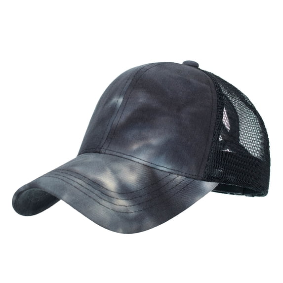 JFGHDG Unisex Foldable Unstructured Baseball Cap Water Resistant Sport Hat Black One Size