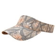 thumbnail image 1 of JFGHDG Unisex Tropical Leaf Print Sun Visor Hat, Adjustable Strap Open Top Cap, Lightweight Summer Outdoor Beach Sports Visor for Men Women C One Size, 1 of 2
