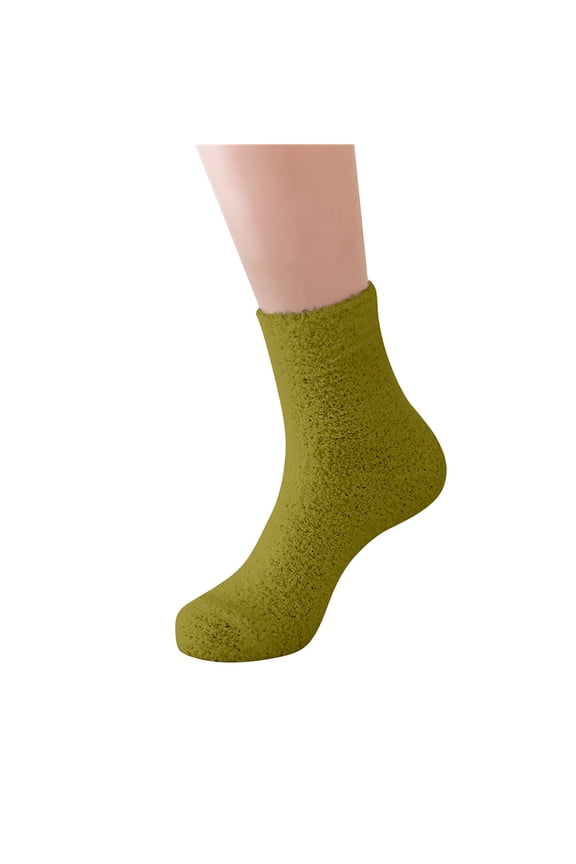 Women's Socks Ankle Crew No Show Socks Moisture-wicking Women & Men Nurses Running Travel Socks Army Green One Size