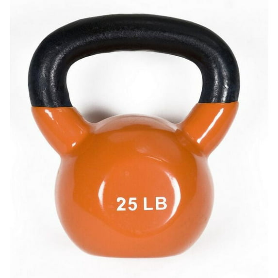JFIT, 25lb Vinyl Kettlebell, Single
