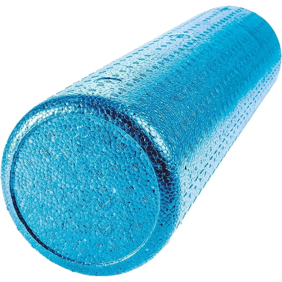 JFIT High Density Foam Roller, Solid Blue, 24-Inch