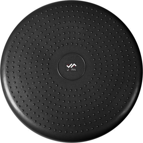 JFIT Inflatable Balance and Stability Disc, Black, 13-Inch