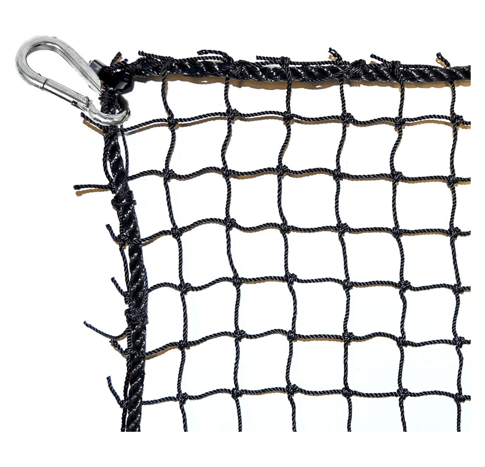 JFN Nylon 18 Golf Practice/Barrier Net, Black