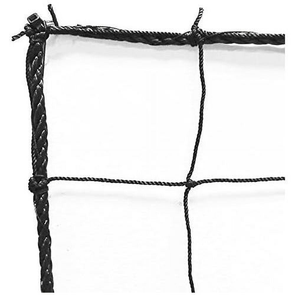JFN Soccer Backstop/Barrier Net, Black