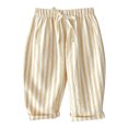 thumbnail image 1 of JFOPQVSM Classic Casual Pants for Boys Thin Cotton Stripe Elastics Waist Spring Summer Trousers Toddler Long Pants (0-8Y), 1 of 9