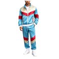 thumbnail image 1 of JFOPQVSM Men's Outfits From The 1980s Retro Color Suits with Jackets and Pants for Halloween Retro Parties Festivals and Street, 1 of 4