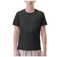 thumbnail image 1 of JFOPQVSM Men's Short Sleeved T Shirt Ice Silk Cool Quick Drying T Shirt Sports Short Sleeved Fitness Running Quick Drying T Shirt, 1 of 6