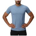 thumbnail image 1 of JFOPQVSM Men's Sports T Shirt Summer Solid Color Quick Drying Breathable Printed T Shirt, 1 of 7