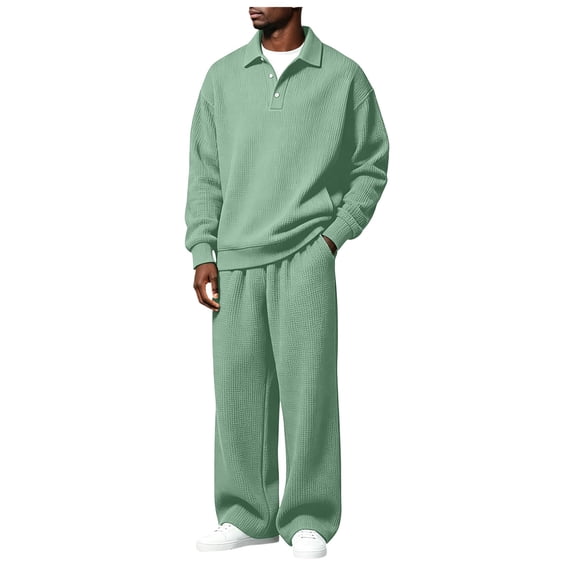 JFOPQVSM Mens Track Suits 2 Piece Set Hoodie and Sweatpants Casual Athletic Jogging Suit Running Gym Sweat Suits Men Set