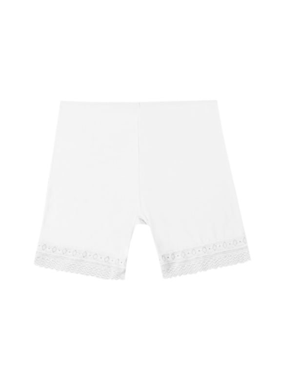 Womens Elastic Safety Lace Soft Under Shorts Pants Leggings Render