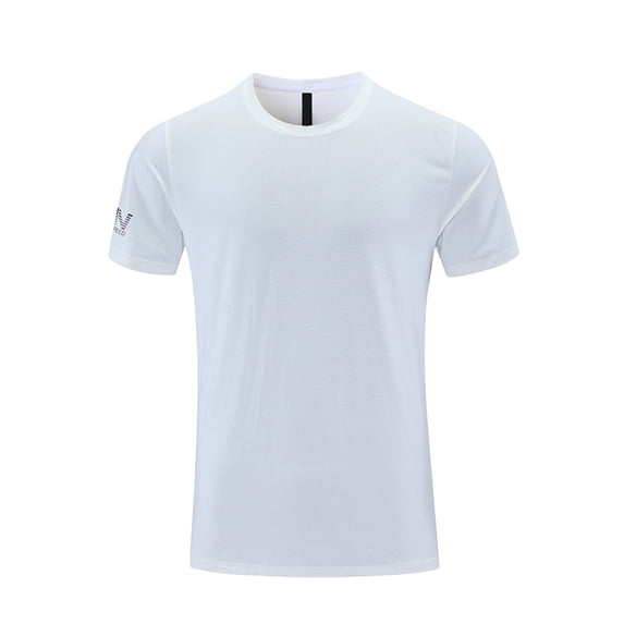 JFOPQVSM Workout Shirts for Men Short Sleeve Quickly Dry Athletic Gym Active T Shirt Wicking