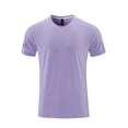 thumbnail image 1 of JFOPQVSM Workout Shirts for Men Short Sleeve Quickly Dry Athletic Gym Active T Shirt Wicking, 1 of 4