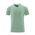 thumbnail image 1 of JFOPQVSM Workout Shirts for Men Short Sleeve Quickly Dry Athletic Gym Active T Shirt Wicking, 1 of 6