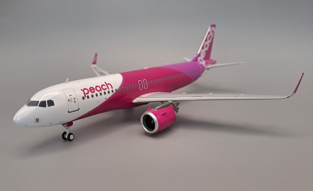 航空機・ヘリコプター J-Fox Peach A320Neo JA206P J-Fox Peach A320Neo JA206P