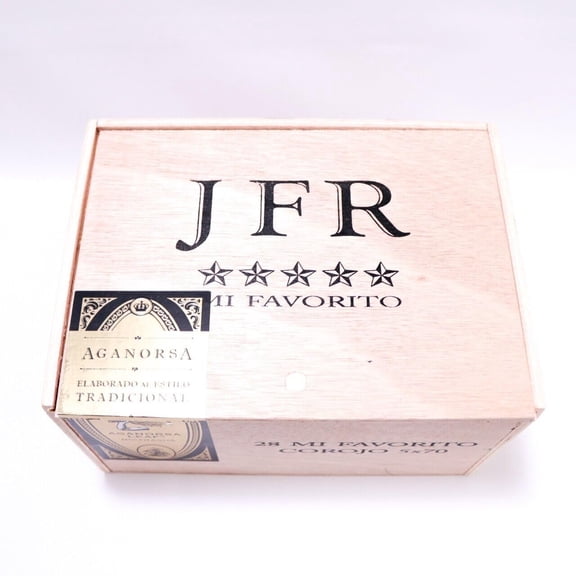 JFR Mi Favorito Corojo Empty Wood Cigar Box 8" x 6" x 4.75"