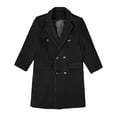 thumbnail image 1 of JFTTX Boys Trench Coat Notch Lapel Long Coats for Boys Fall Winter Warm Outerwear with Pockets Size 3-16Y, 1 of 5