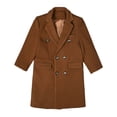 thumbnail image 1 of JFTTX Boys Trench Coat Notch Lapel Long Coats for Boys Fall Winter Warm Outerwear with Pockets Size 3-16Y, 1 of 5