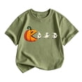 thumbnail image 1 of JFTTX Toddler Boys Halloween Tshirts Short Sleeve Graphic Tees for Boys Crew Neck Cute Tops for Kids, 1 of 3