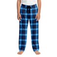 thumbnail image 1 of JFTTX Toddler Girls Plaid Pants Wide Leg Pants for Girls Elastic Waist Drawstring Fall Baggy Trousers with Pockets, 1 of 4
