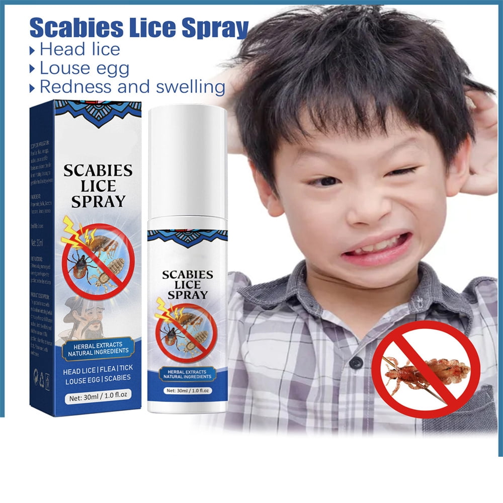 JFY 1/2PCS! Scabies Lice Removal Spray For Hair Care Head Lices Louse