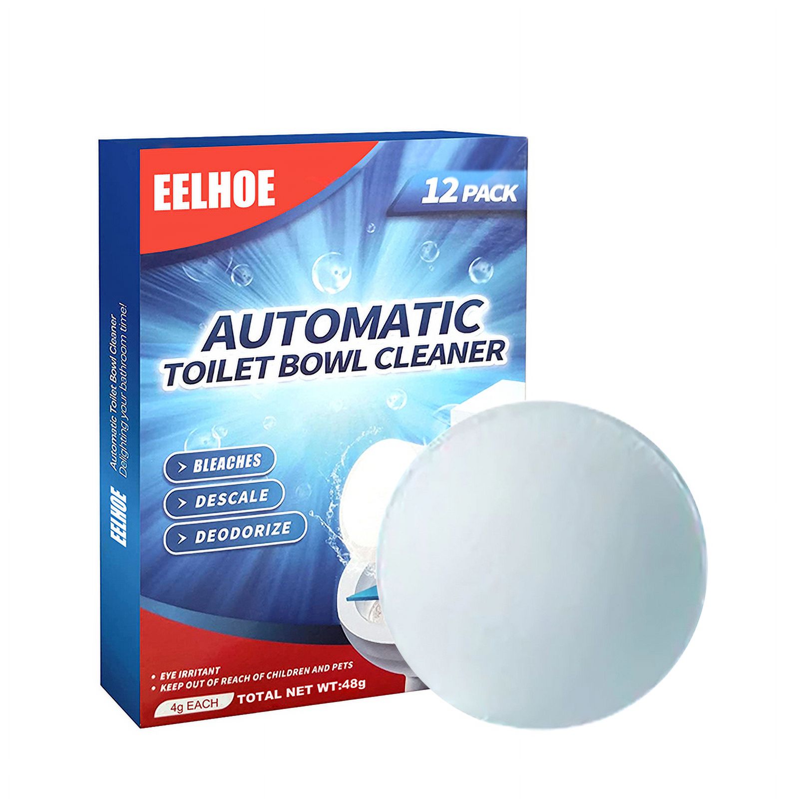 JFY 12pcs Toilet Bowl Cleaner toilet bowl cleaning effervescent tablet