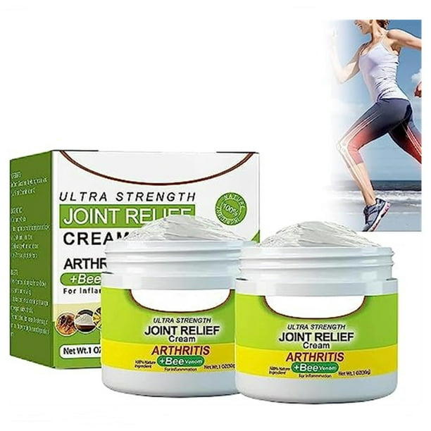 JFY 2PCS Beevana Bee Venom Joint and Bone Therapy Cream, Ultra Strength ...