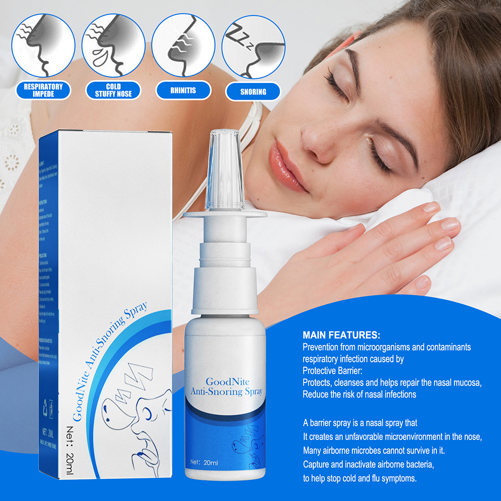 JFY 30ML Anti Snoring Spray Stop Snore Throat Relief Sleeping Easier