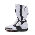 thumbnail image 1 of JG WOLVES - Motorcycle Boots - All-Season Comfort & Adventure - Waterproof Touring & Off-Road Riding Shoes - For Men & Women,Black-white,45, 1 of 24