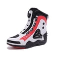 thumbnail image 1 of JG WOLVES - Motorcycle Boots - All-Season Comfort & Adventure - Waterproof Touring & Off-Road Riding Shoes - For Men & Women,White-Cotton,38, 1 of 17